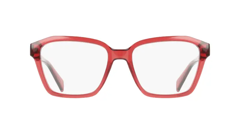 Donna Liu Jo LJ2842 624 Montature da vista Bio-iniettato Rosso Squadrata Normale miniatura 2