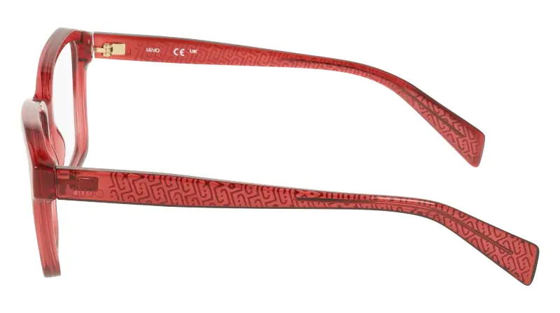 Donna Liu Jo LJ2842 624 Montature da vista Bio-iniettato Rosso Squadrata Normale miniatura 3