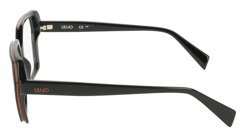 Donna Liu Jo LJ2844 001 Montature da vista Bio-iniettato Nero Squadrata Normale miniatura 3