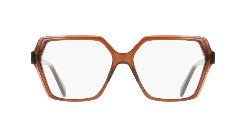 Donna Liu Jo LJ2844 200 Montature da vista Bio-iniettato Marrone Squadrata Normale miniatura 2