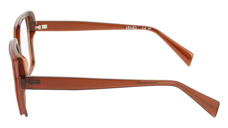 Donna Liu Jo LJ2844 200 Montature da vista Bio-iniettato Marrone Squadrata Normale miniatura 3