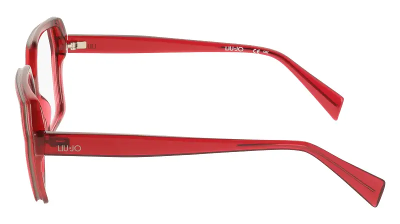 Donna Liu Jo LJ2844 624 Montature da vista Bio-iniettato Rosso Squadrata Normale miniatura 3