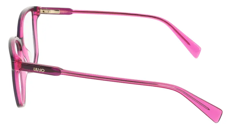 Donna Liu Jo LJ2845 526 Montature da vista Acetato Viola Squadrata Normale miniatura 3