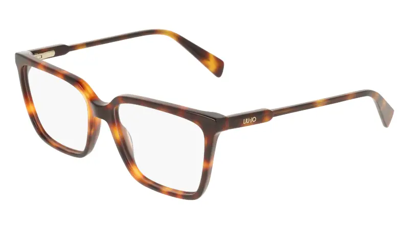 Donna Liu Jo LJ2846 240 Montature da vista Acetato Havana Squadrata Normale