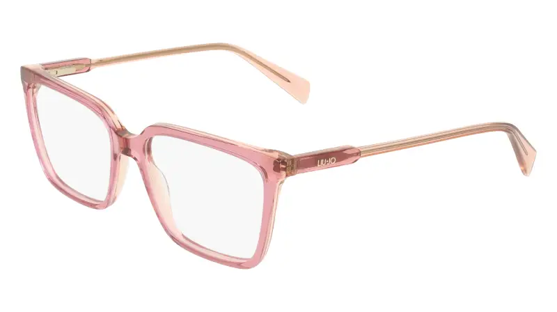 Donna Liu Jo LJ2846 619 Montature da vista Acetato Rosa Squadrata Normale