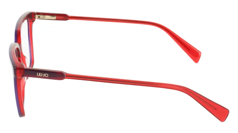 Donna Liu Jo LJ2846 668 Montature da vista Acetato Viola Squadrata Normale miniatura 3