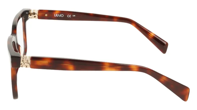 Donna Liu Jo LJ2847 240 Montature da vista Acetato Havana Squadrata Normale miniatura 3