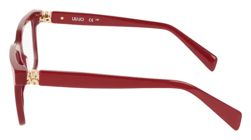 Donna Liu Jo LJ2847 601 Montature da vista Acetato Bordeaux Squadrata Normale miniatura 3