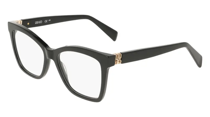 Donna Liu Jo LJ2848 001 Montature da vista Acetato Nero Squadrata Normale