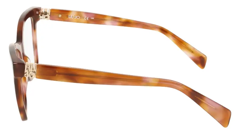 Donna Liu Jo LJ2848 244 Montature da vista Acetato Havana Squadrata Normale miniatura 3
