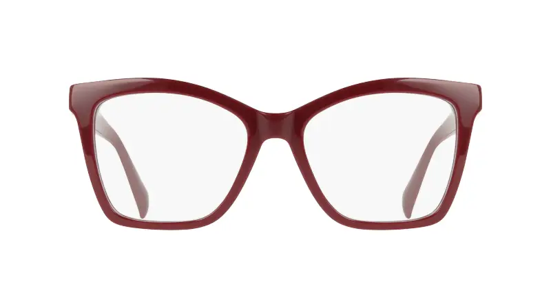 Donna Liu Jo LJ2848 601 Montature da vista Acetato Bordeaux Squadrata Normale miniatura 2