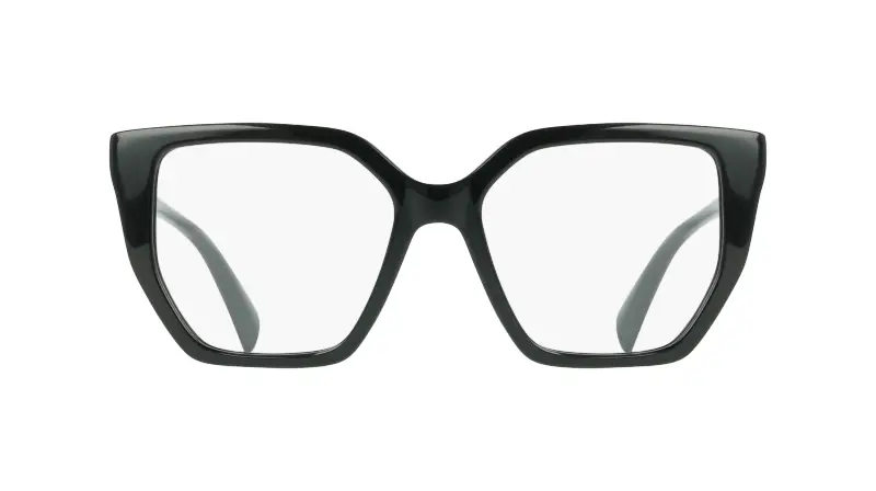 Donna Liu Jo LJ2849MAG-SET 001 Montature da vista Acetato Nero Rosso Squadrata Normale miniatura 2