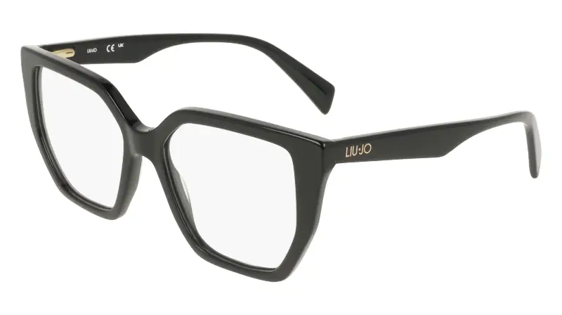 Donna Liu Jo LJ2849MAG-SET 001 Montature da vista Acetato Nero Rosso Squadrata Normale