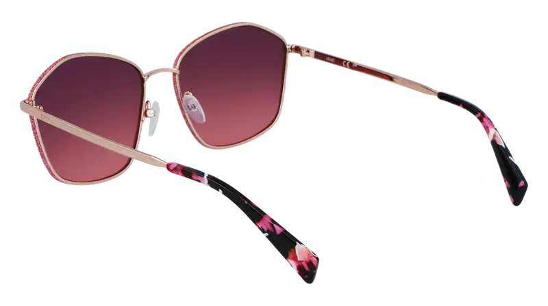 Liu Jo Occhiali da sole Donna Oro Rosa 827087 miniatura 2