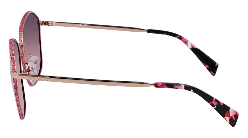Liu Jo Occhiali da sole Donna Oro Rosa 827087 miniatura 3