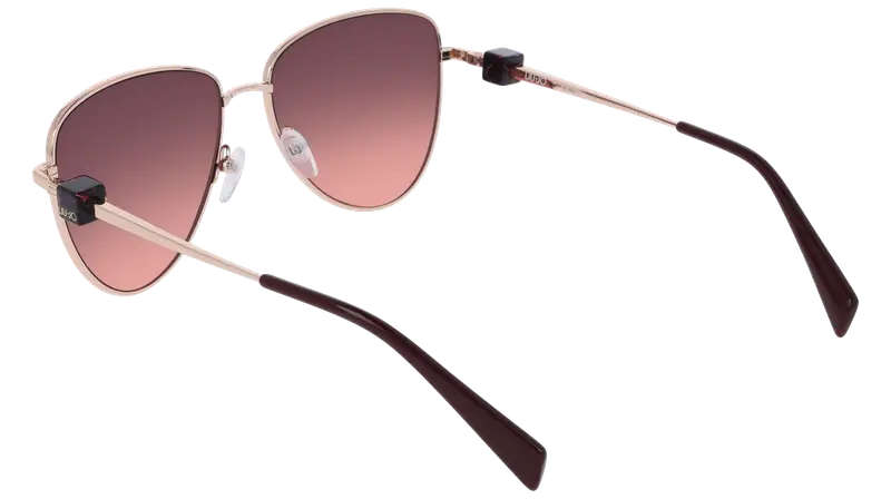 Liu Jo Occhiali da sole Donna Oro 828626 miniatura 3