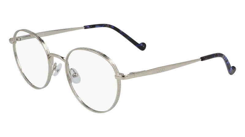 Liu Jo Donna LJ2147 709 Montature da vista Metallo Oro  Rotonda  Fotocromatiche