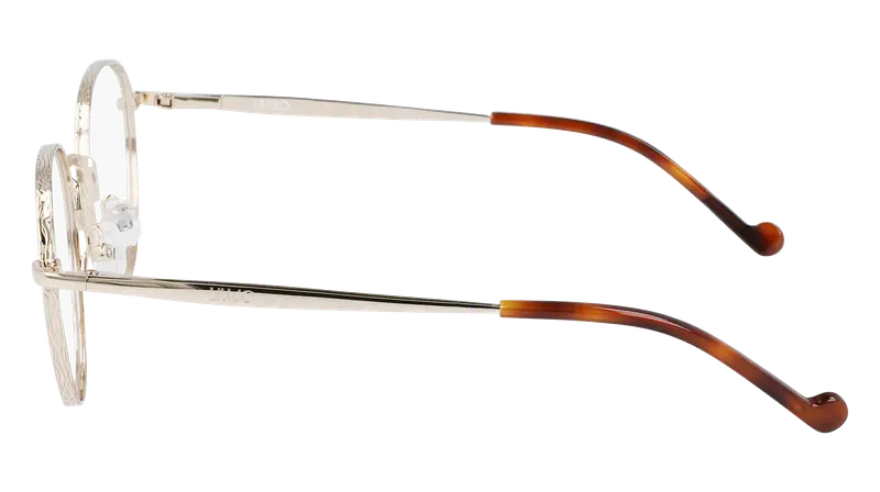 Liu Jo Donna LJ2147 718 Montature da vista Metallo Oro Rotonda Fotocromatiche miniatura 2