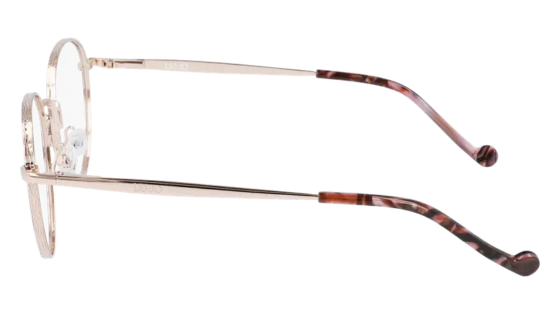 Liu Jo Donna LJ2147 721 Montature da vista Metallo Oro Rotonda Fotocromatiche miniatura 2