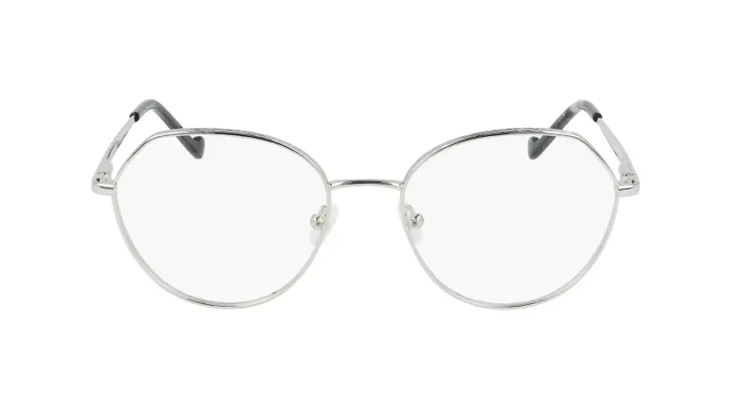 Donna LJ2154 45 Montature da vista Metallo Argento Rotonda Normale miniatura 2