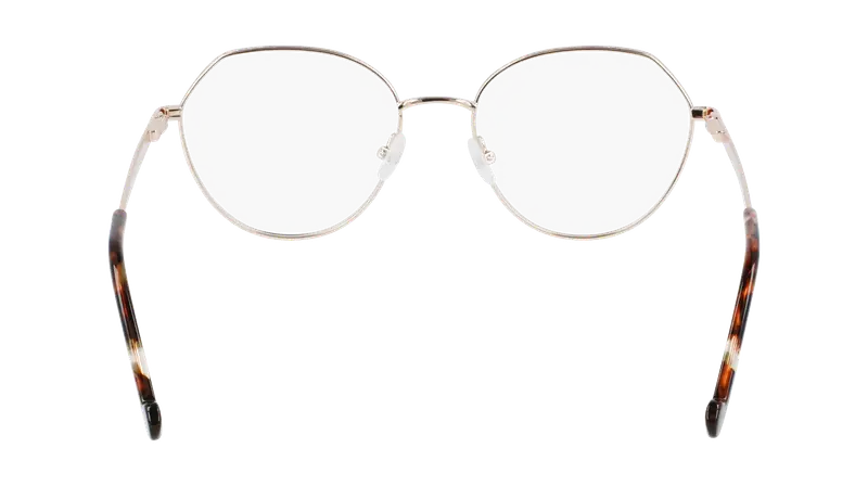 Liu Jo Donna LJ2154 721 Montature da vista Metallo Oro Rotonda Normale miniatura 3