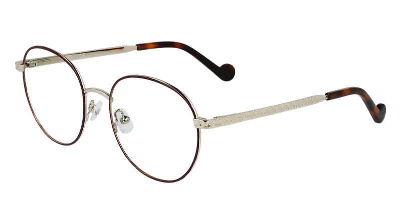 Liu Jo Donna LJ2159 712 Montature da vista Metallo Oro  Geometrica Normale Fotocromatiche