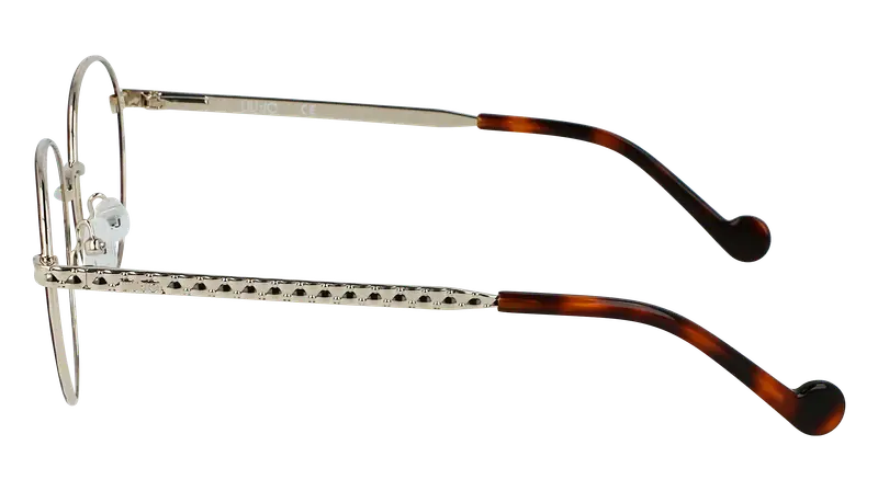 Liu Jo Donna LJ2159 712 Montature da vista Metallo Oro Geometrica Normale Fotocromatiche miniatura 3