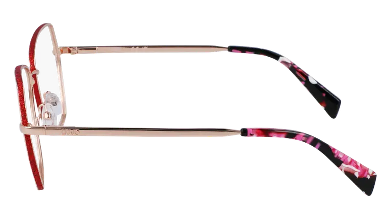 Liu Jo Donna LJ2172 770 Montature da vista Metallo Oro Geometrica Normale Normale miniatura 3