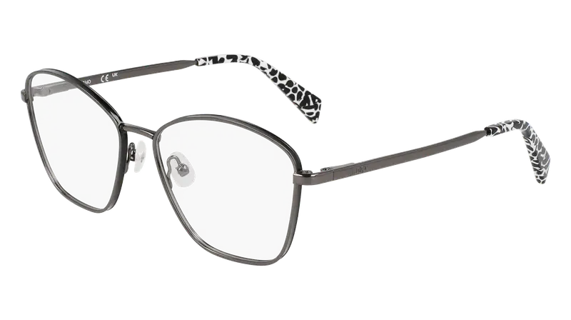 Liu Jo Donna LJ2173 072 Montature da vista Metallo Rutenio Squadrata Normale