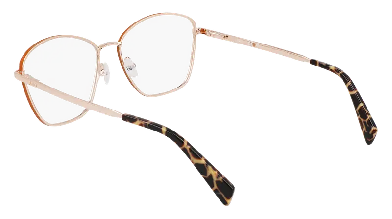 Liu Jo Donna LJ2173 770 Montature da vista Metallo Oro Squadrata Normale miniatura 2