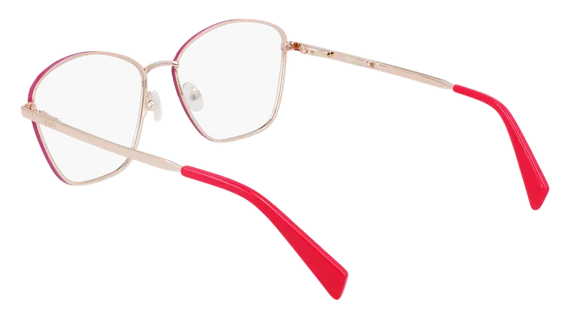 Liu Jo Donna LJ2173 771 Montature da vista Metallo Oro Squadrata Normale miniatura 2