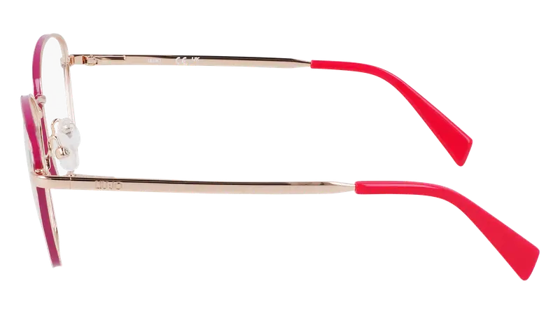 Liu Jo Donna LJ2173 771 Montature da vista Metallo Oro Squadrata Normale miniatura 3