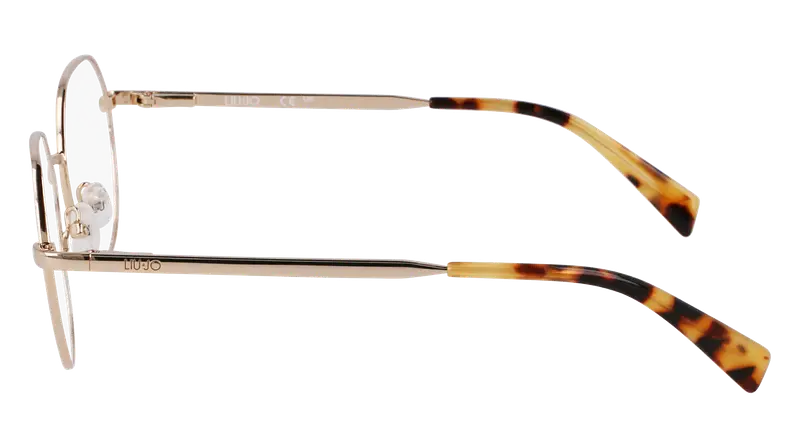 Liu Jo Donna LJ2175 722 Montature da vista Metallo Oro Geometrica Normale miniatura 2