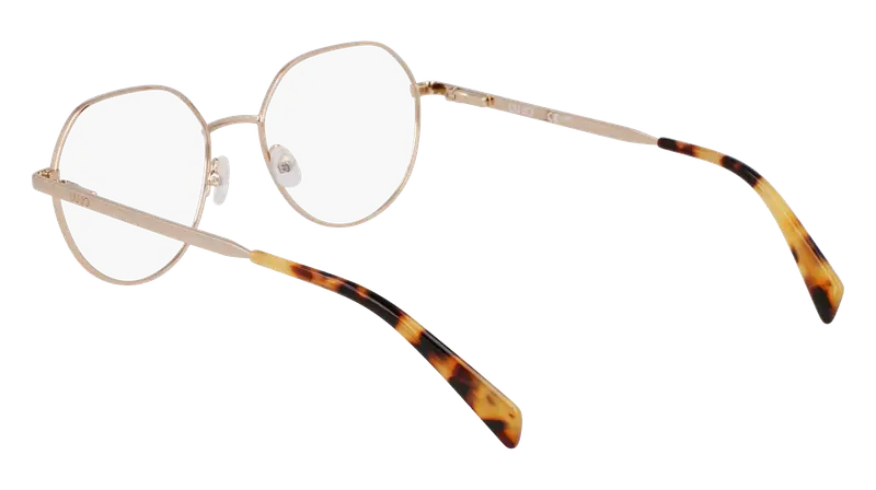 Liu Jo Donna LJ2175 722 Montature da vista Metallo Oro Geometrica Normale miniatura 3