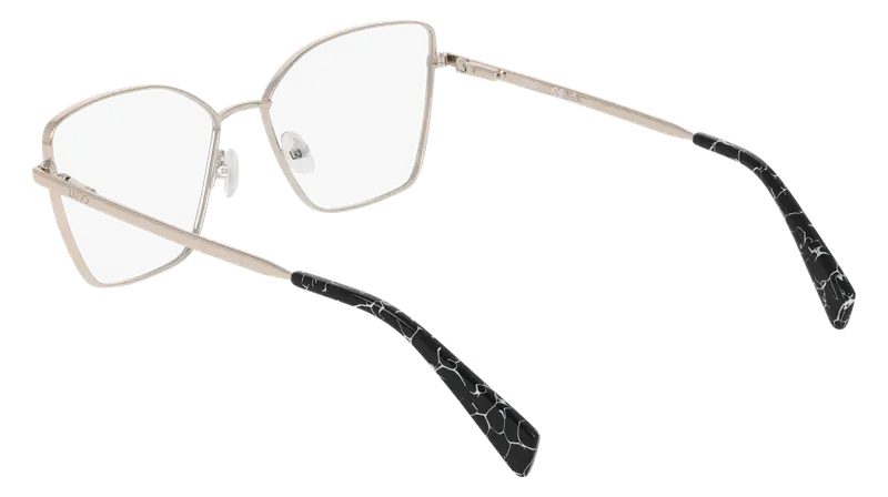 Liu Jo Donna LJ2176 712 Montature da vista Metallo Oro Squadrata Normale miniatura 3