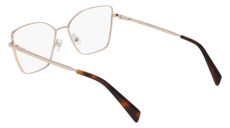 Liu Jo Donna LJ2176 714 Montature da vista Metallo Oro Squadrata Normale miniatura 3