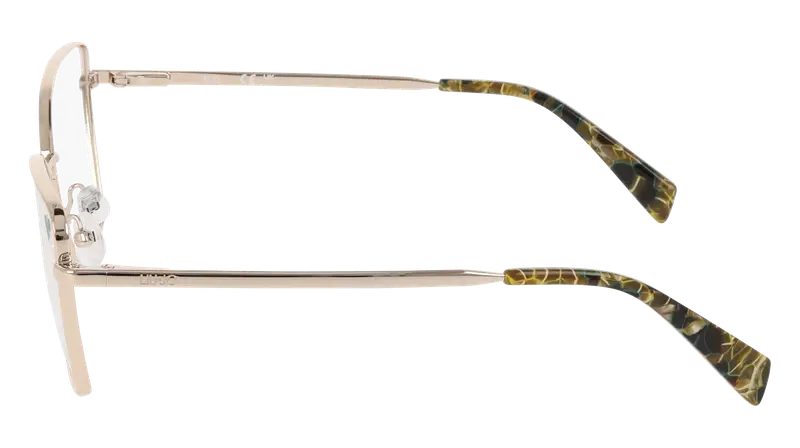 Liu Jo Donna LJ2176 716 Montature da vista Metallo Oro Squadrata Normale miniatura 2