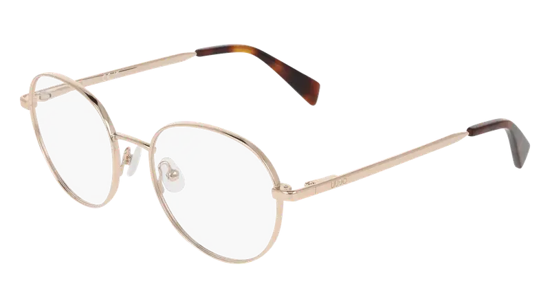 Liu Jo Donna LJ2177 714 Montature da vista Metallo Oro  Geometrica Normale
