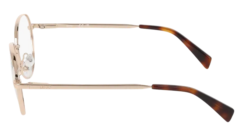 Liu Jo Donna LJ2177 714 Montature da vista Metallo Oro Geometrica Normale miniatura 2