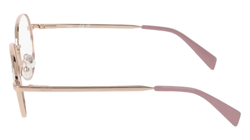 Liu Jo Donna LJ2177 770 Montature da vista Metallo Oro Geometrica Normale miniatura 2