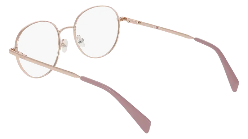 Liu Jo Donna LJ2177 770 Montature da vista Metallo Oro Geometrica Normale miniatura 3