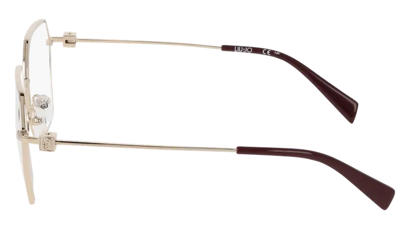 Liu Jo Donna LJ2178 716 Montature da vista Metallo Oro Squadrata Normale miniatura 2