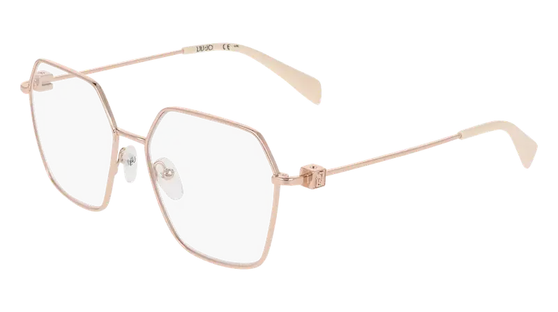 Liu Jo Donna LJ2178 770 Montature da vista Metallo Oro Squadrata Normale