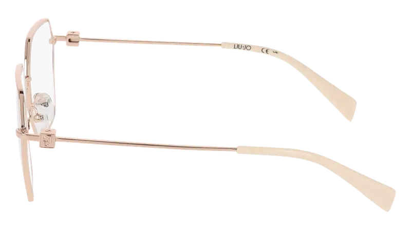 Liu Jo Donna LJ2178 770 Montature da vista Metallo Oro Squadrata Normale miniatura 2