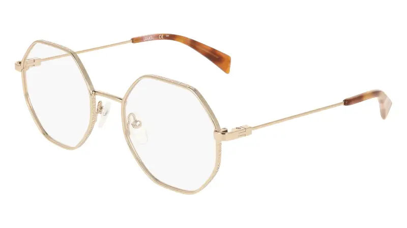 Donna LJ2179 770 Montature da vista Metallo Oro Squadrata Normale