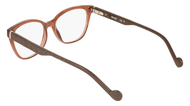 Liu Jo Donna LJ2758 200 Montature da vista Bio-iniettato Marrone Trasparente Cat Eye Normale miniatura 3