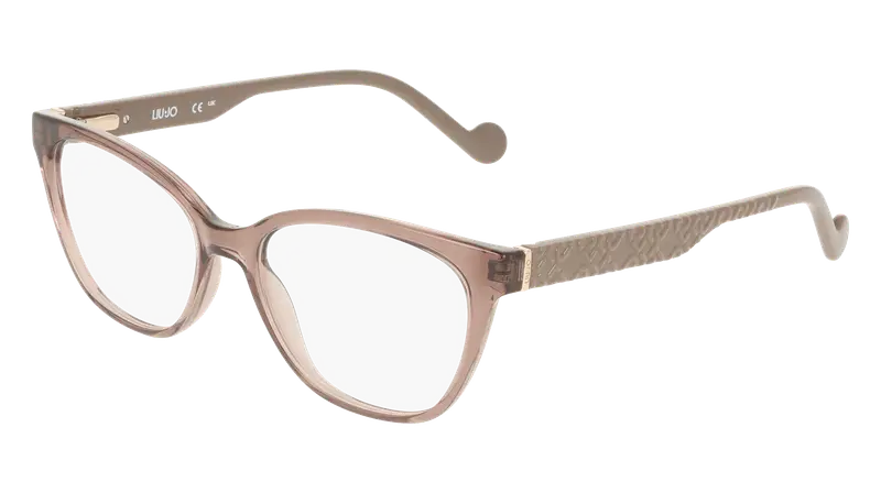Liu Jo Donna LJ2758 218 Montature da vista Bio-iniettato Marrone Trasparente Cat Eye Normale