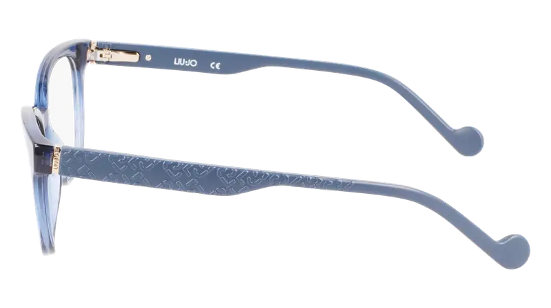 Liu Jo Donna LJ2758 400 Montature da vista Bio-iniettato Blu Cat Eye Normale Fotocromatiche miniatura 3