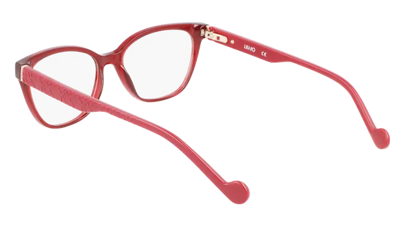 Liu Jo Donna LJ2758 600 Montature da vista Bio-iniettato Rosso Cat Eye Normale Fotocromatiche miniatura 2