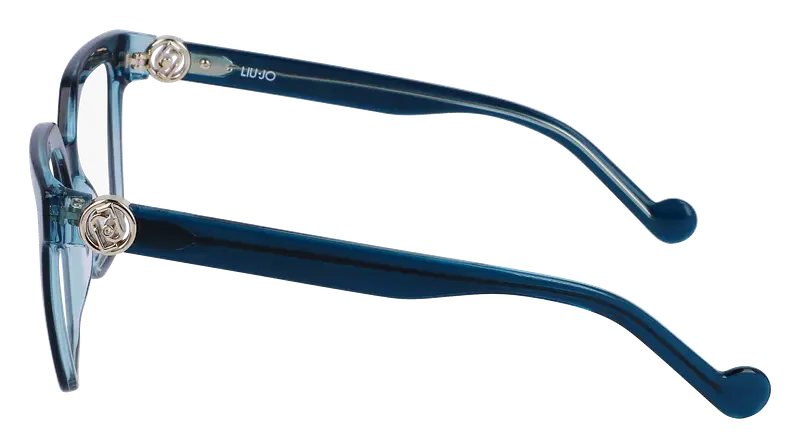 Liu Jo Donna LJ2772R 424 Montature da vista Acetato Petrolio Squadrata Fotocromatiche miniatura 2